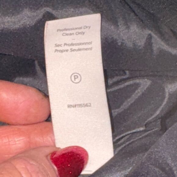 CINQ A SEPT Adelise Black Crossover Sleeveless Sheath Midi Cocktail Dress sz4 - Picture 7 of 8